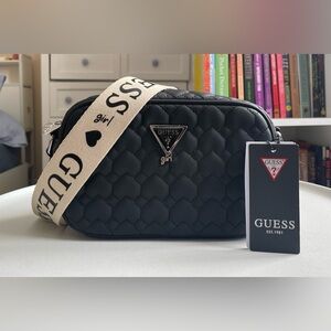 NWT Guess Quilted Mini Crossbody Bag